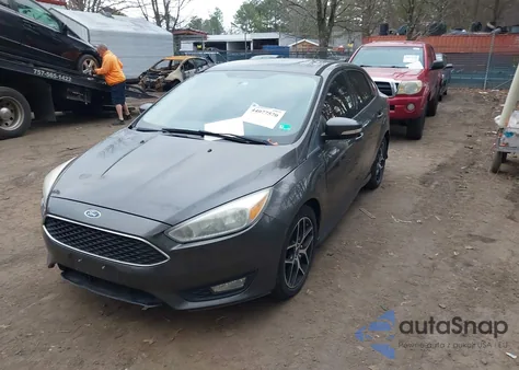 2015 Ford Focus Se из США, поврежденный, VIN 1FADP3FEXFL287944